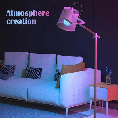 Smart RGB Bulb LED Multicolor Lamp Household Lighting Dimmable With Remote Control 2