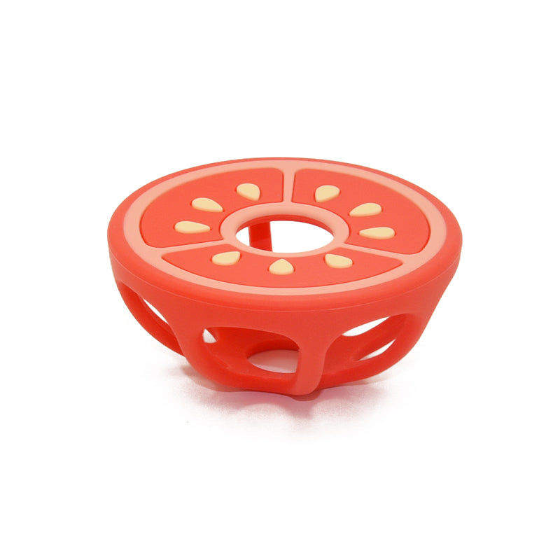 Kids Sensory Teether Silicone Fruit Shape Teething Toy Gum Pain Relief 7