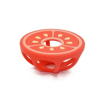 Kids Sensory Teether Silicone Fruit Shape Teething Toy Gum Pain Relief 7