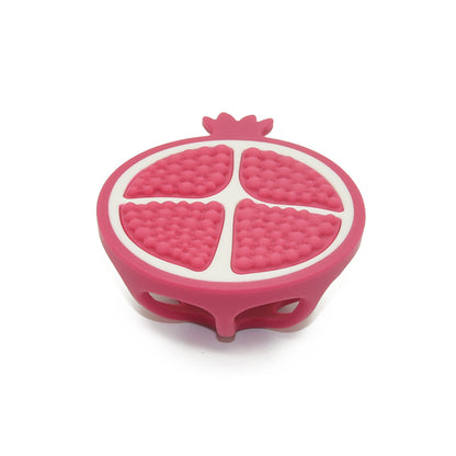 Kids Sensory Teether Silicone Fruit Shape Teething Toy Gum Pain Relief 10