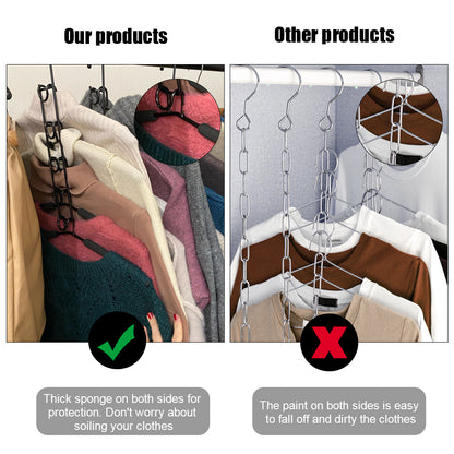 Clothes Drying Rack Mounted Hanger Indoor Space Saving Detachable Storage Holder 1