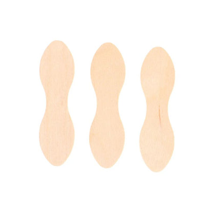 50 Pcs Disposable Wooden Waxing Sticks Body Hair Removal Spatula 8