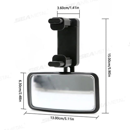 Adjustable Rear Facing Baby Car Mirror For Safe StressFree Driving 1