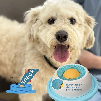 CalmBite SlowFeed Pet Lick Mat  Yogurt Licking Plate For Dogs  Cats 2