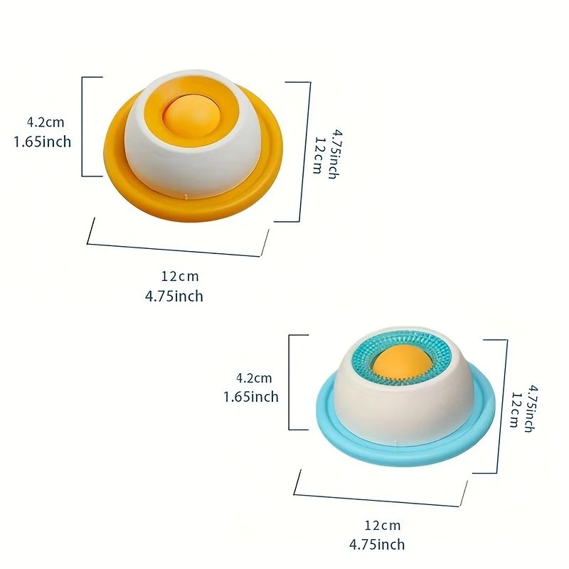 CalmBite SlowFeed Pet Lick Mat  Yogurt Licking Plate For Dogs  Cats 1
