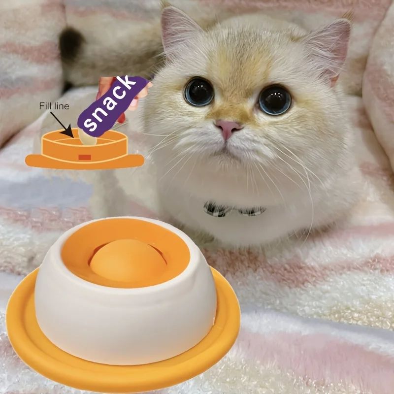 CalmBite SlowFeed Pet Lick Mat  Yogurt Licking Plate For Dogs  Cats 3