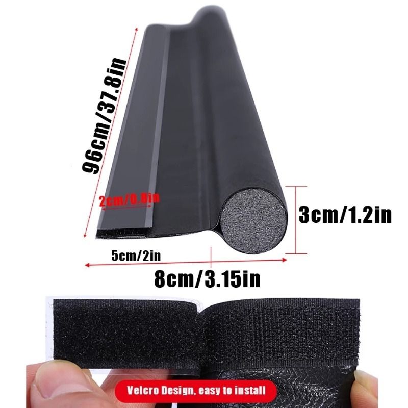 Premium Adjustable Door Bottom Seal  UnderDoor Weatherstrip Draft Stopper 1