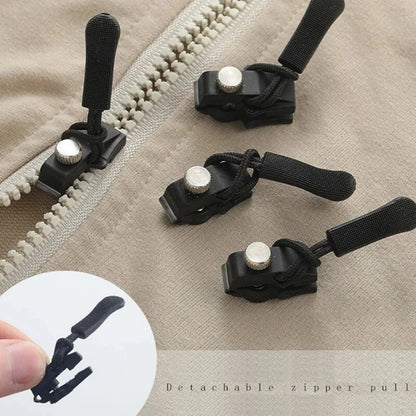 Universal Zipper Replacement Slider – Quick-Install Detachable Zipper Head for Jackets, Bags & Luggage