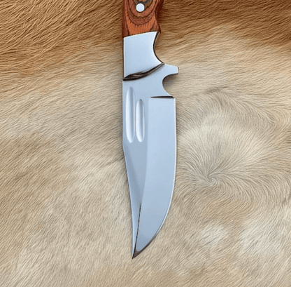 buynow pakka wood handle outdoor knife