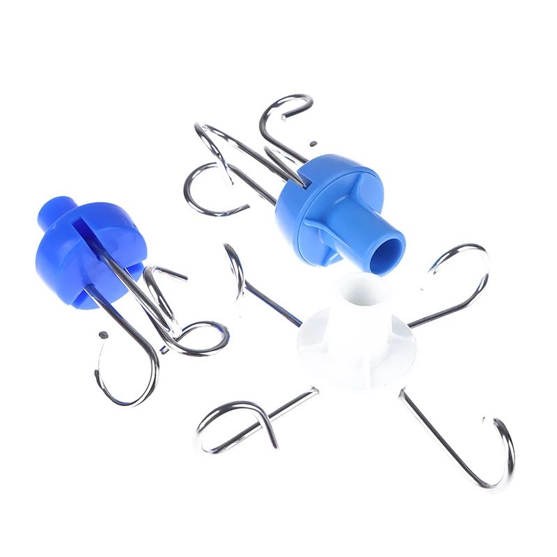 Infusion Stand Hook IV Bag Rack Steel Drip Holder Vertical Hanger 4