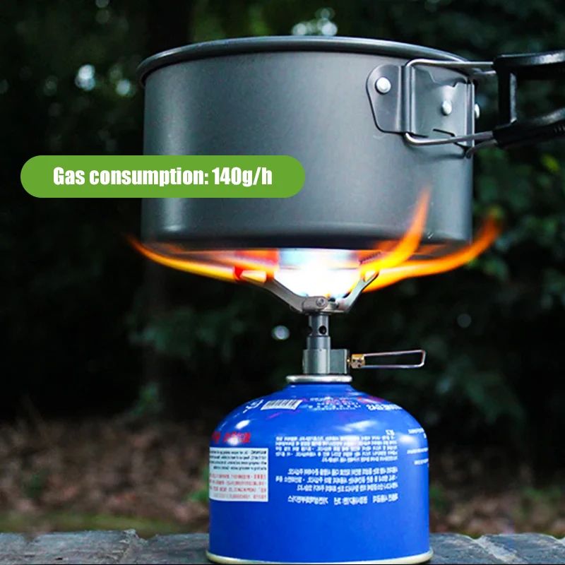 Ultralight Titanium Camping Gas Stove BRS 3000T Portable Outdoor Burner 3