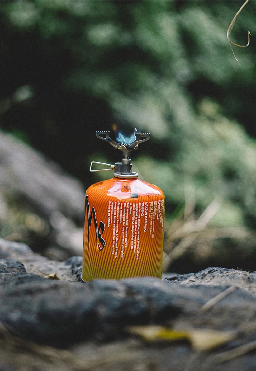 Ultralight Titanium Camping Gas Stove BRS 3000T Portable Outdoor Burner 14