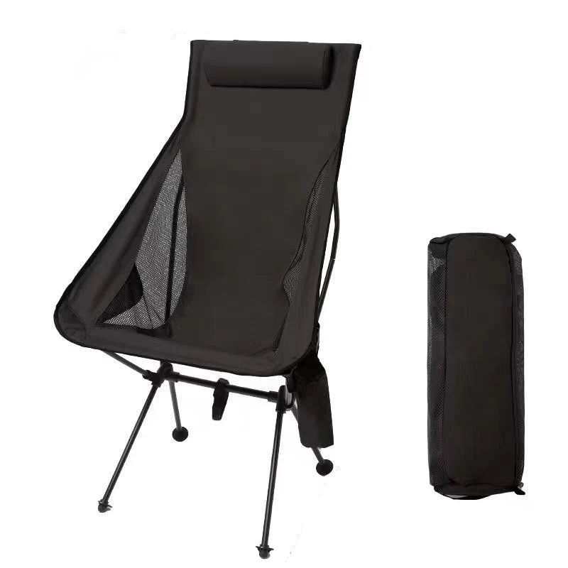 Westtune Portable Folding Camping Chair With Headrest Lightweight Outdoor Chair 13