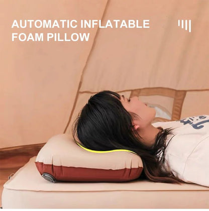 Westtune Portable Self Inflating Camping Pillow Ultralight Travel  Outdoor Pillow 6