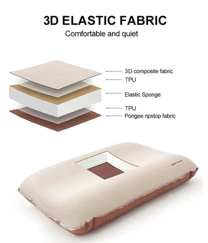 Westtune Portable Self Inflating Camping Pillow Ultralight Travel  Outdoor Pillow 9