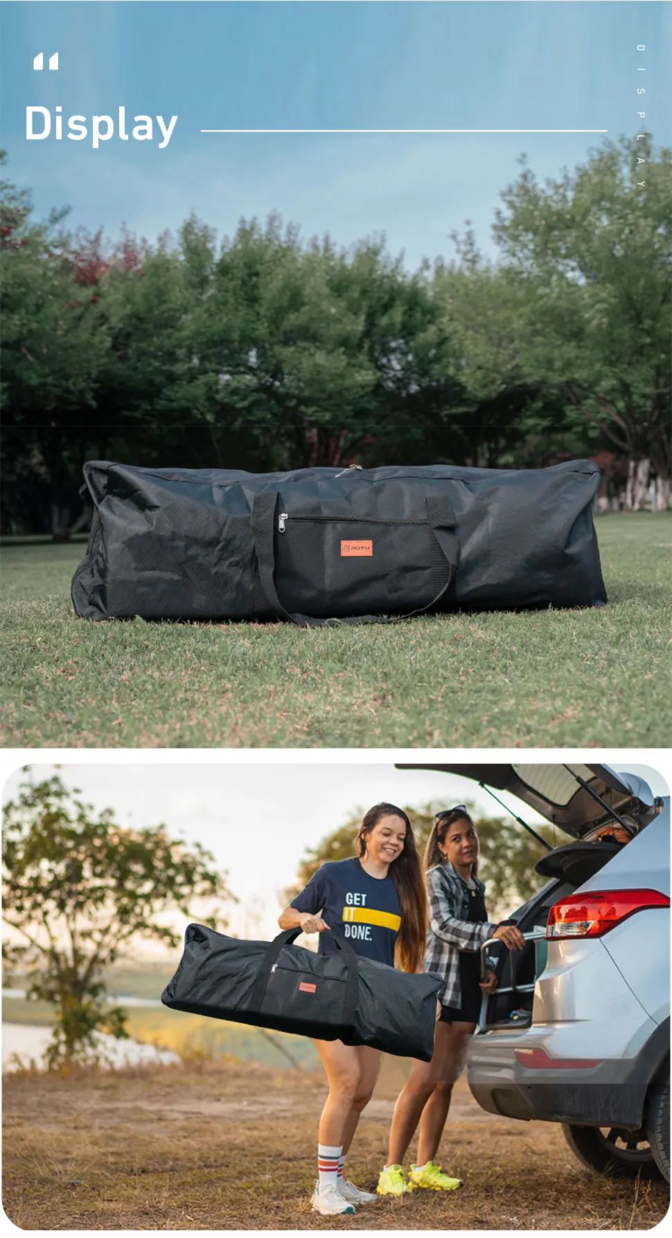 Westtune 100L Camping Tools Storage Bag Folding Large Capacity Travel Gear Organizer 8