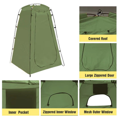 Westtune Portable Waterproof Privacy Shower Tent Outdoor Changing Shelter 2