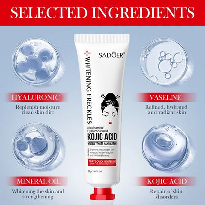Kojic Acid Hand Cream For Moisturizing And Nourishing Care 2