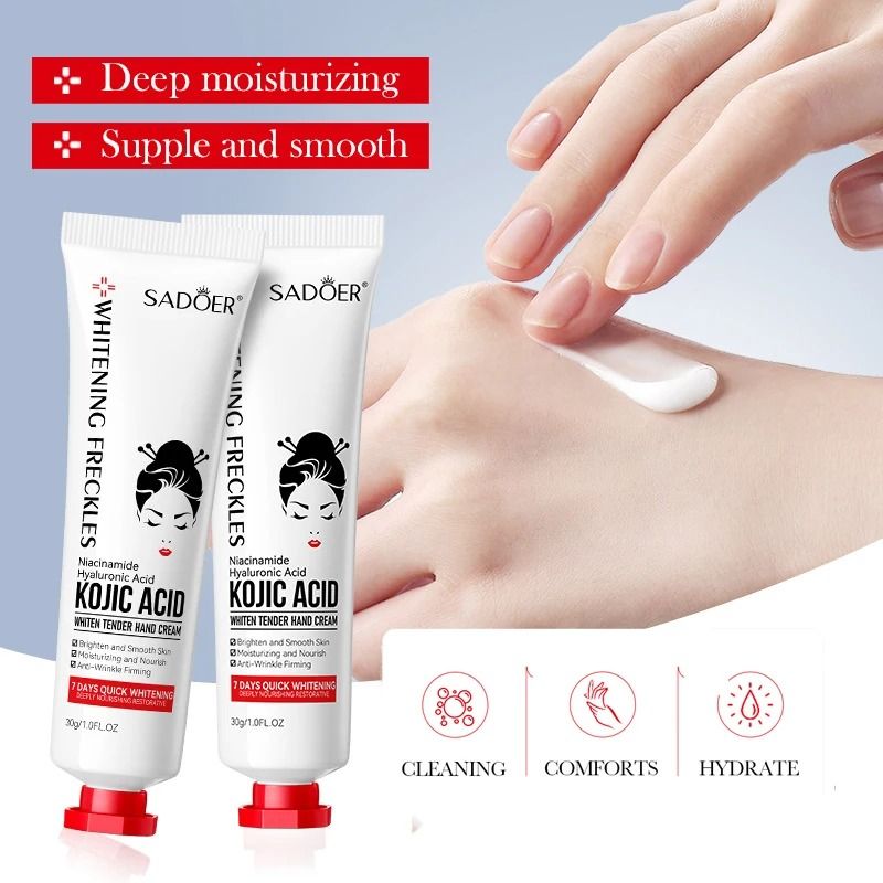 Kojic Acid Hand Cream For Moisturizing And Nourishing Care 6