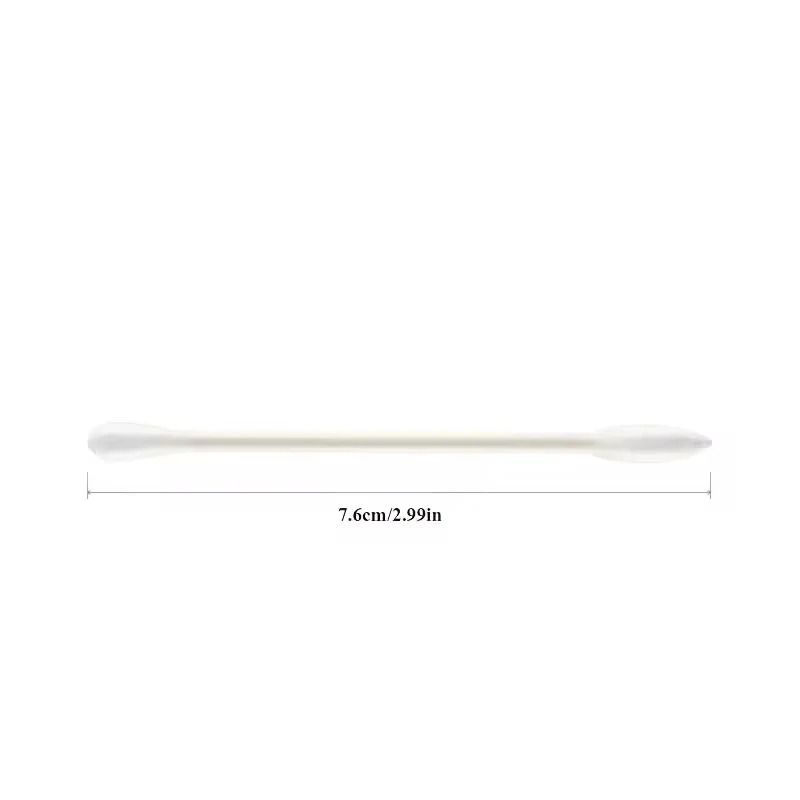 100 Piece Disposable Cotton Swab Set For Cleaning And Cosmetic Use 2
