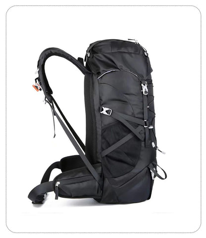 WESTTUNE 50L Hiking Backpack With Rain Cover Multifunctional Outdoor Rucksack 8