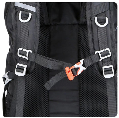WESTTUNE 50L Hiking Backpack With Rain Cover Multifunctional Outdoor Rucksack 9