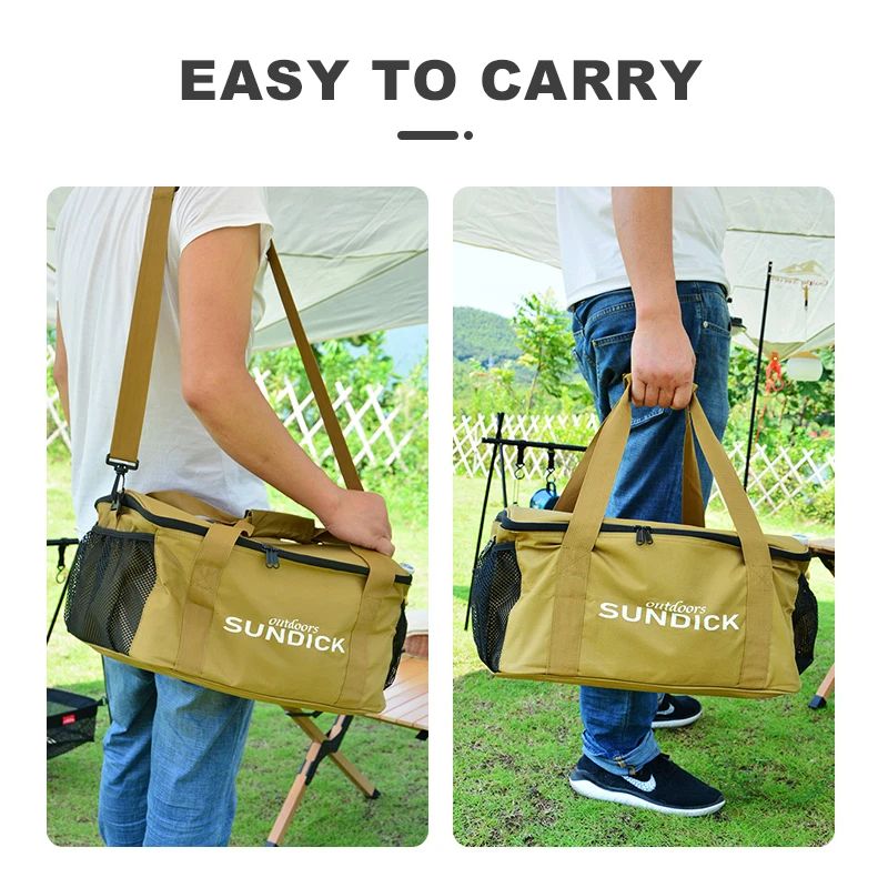 Large Capacity Portable Travel Tableware Bag For Camping And Picnics 4