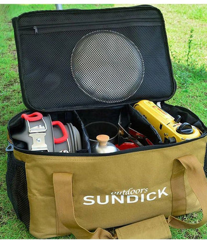 Large Capacity Portable Travel Tableware Bag For Camping And Picnics 11