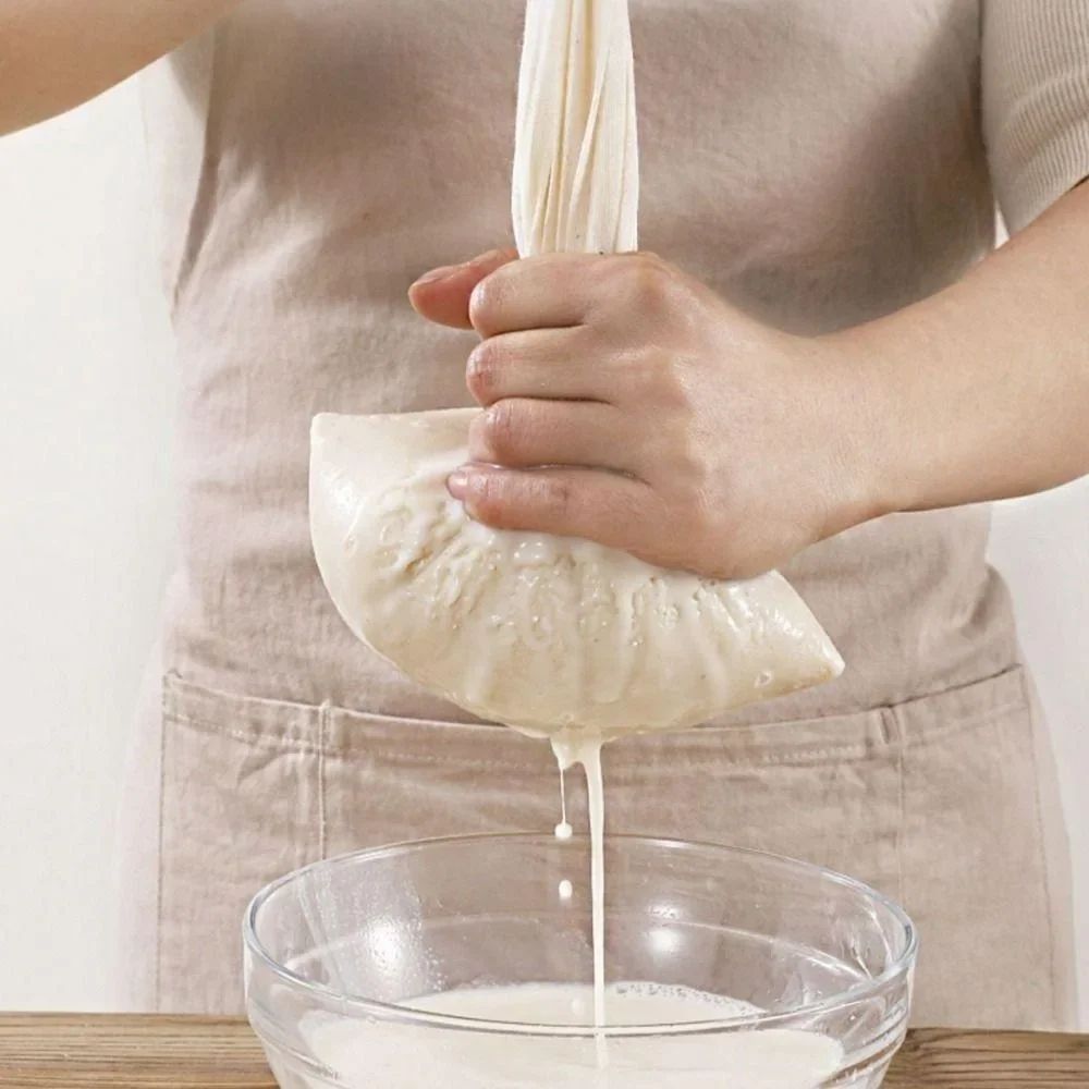 Premium Reusable Muslin Filter & Strainer Bags for Tea, Nut Milk, and Cold Brew