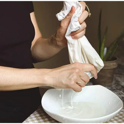 Premium Reusable Muslin Filter  Strainer Bags For Tea Nut Milk And Cold Brew 2