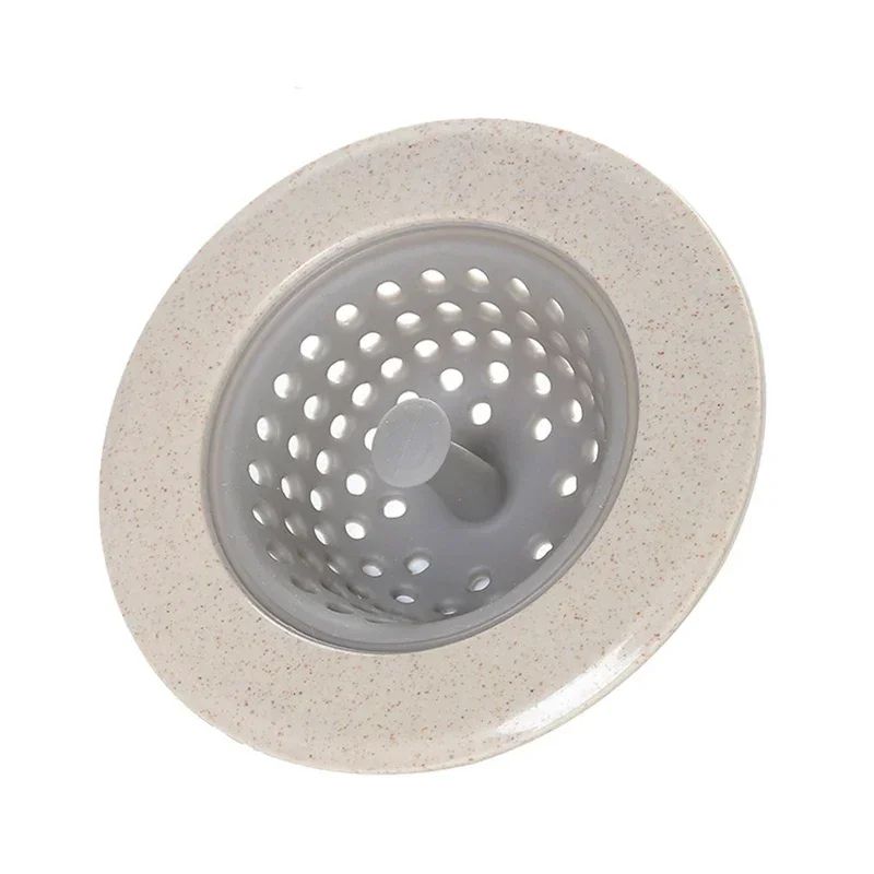 Silicone AntiClog Drain Filter  Hair Catcher  Flexible Sink Strainer Cover 8