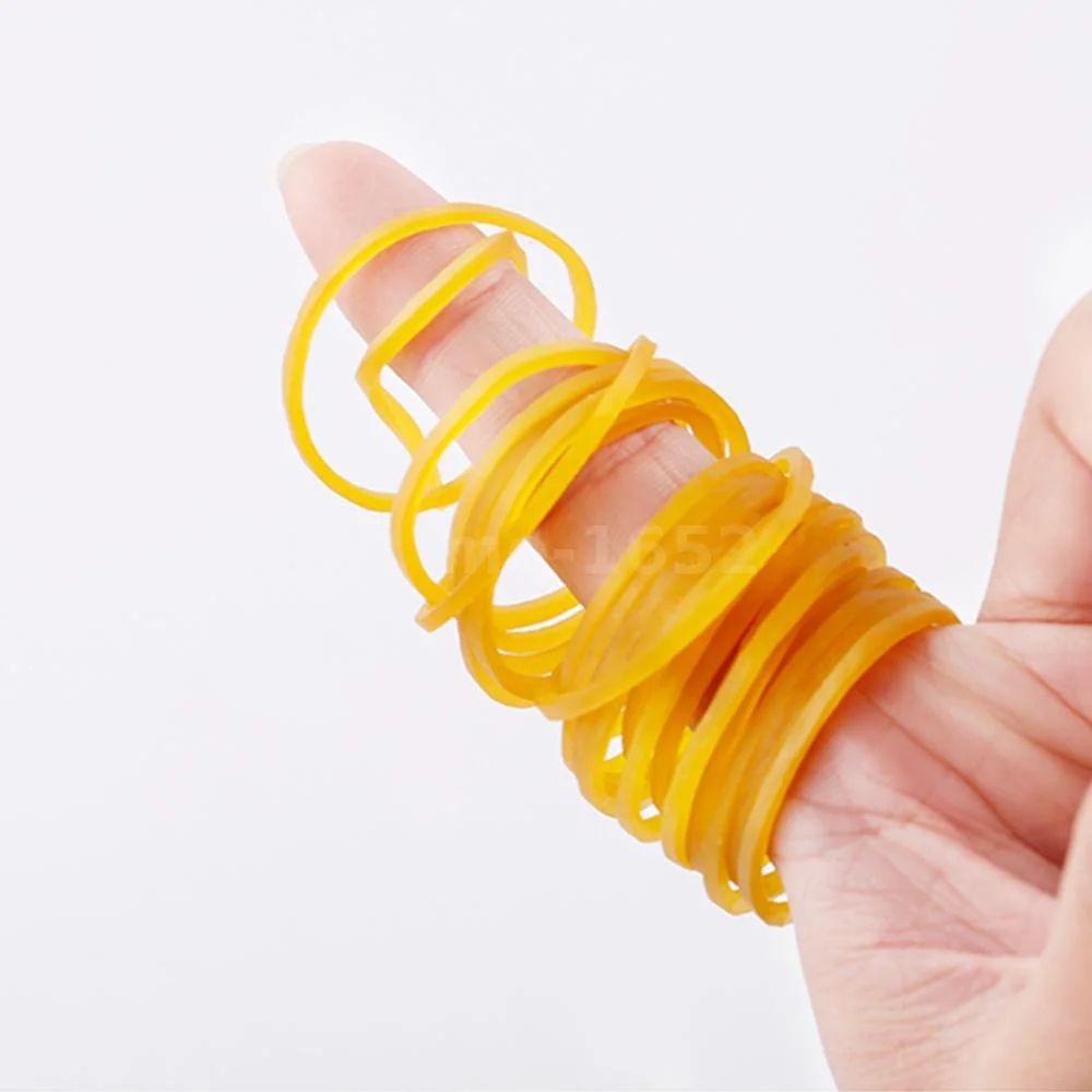 Premium Elastic Rubber Bands Set  Durable MultiSize Office  School Fasteners 1