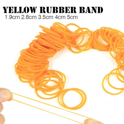 Premium Elastic Rubber Bands Set  Durable MultiSize Office  School Fasteners 3