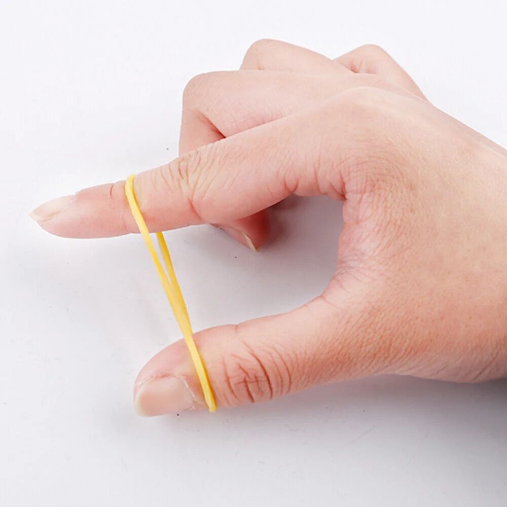 Premium Elastic Rubber Bands Set  Durable MultiSize Office  School Fasteners 4