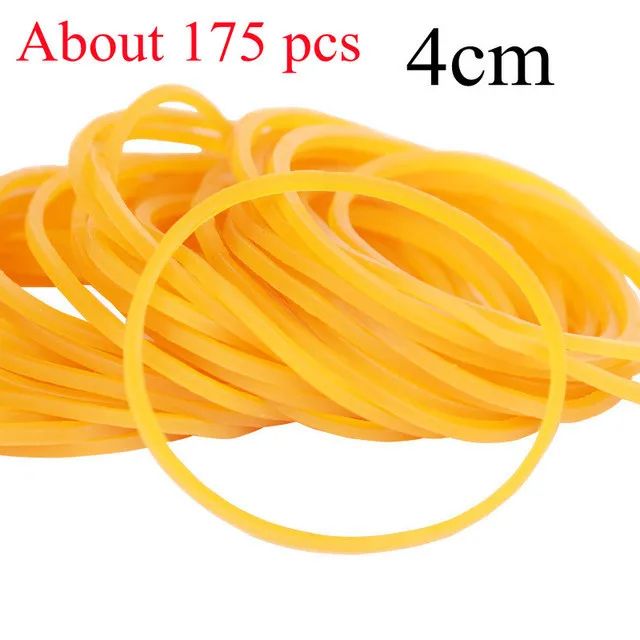 Premium Elastic Rubber Bands Set  Durable MultiSize Office  School Fasteners 10