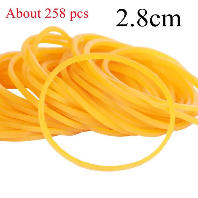 Premium Elastic Rubber Bands Set  Durable MultiSize Office  School Fasteners 8