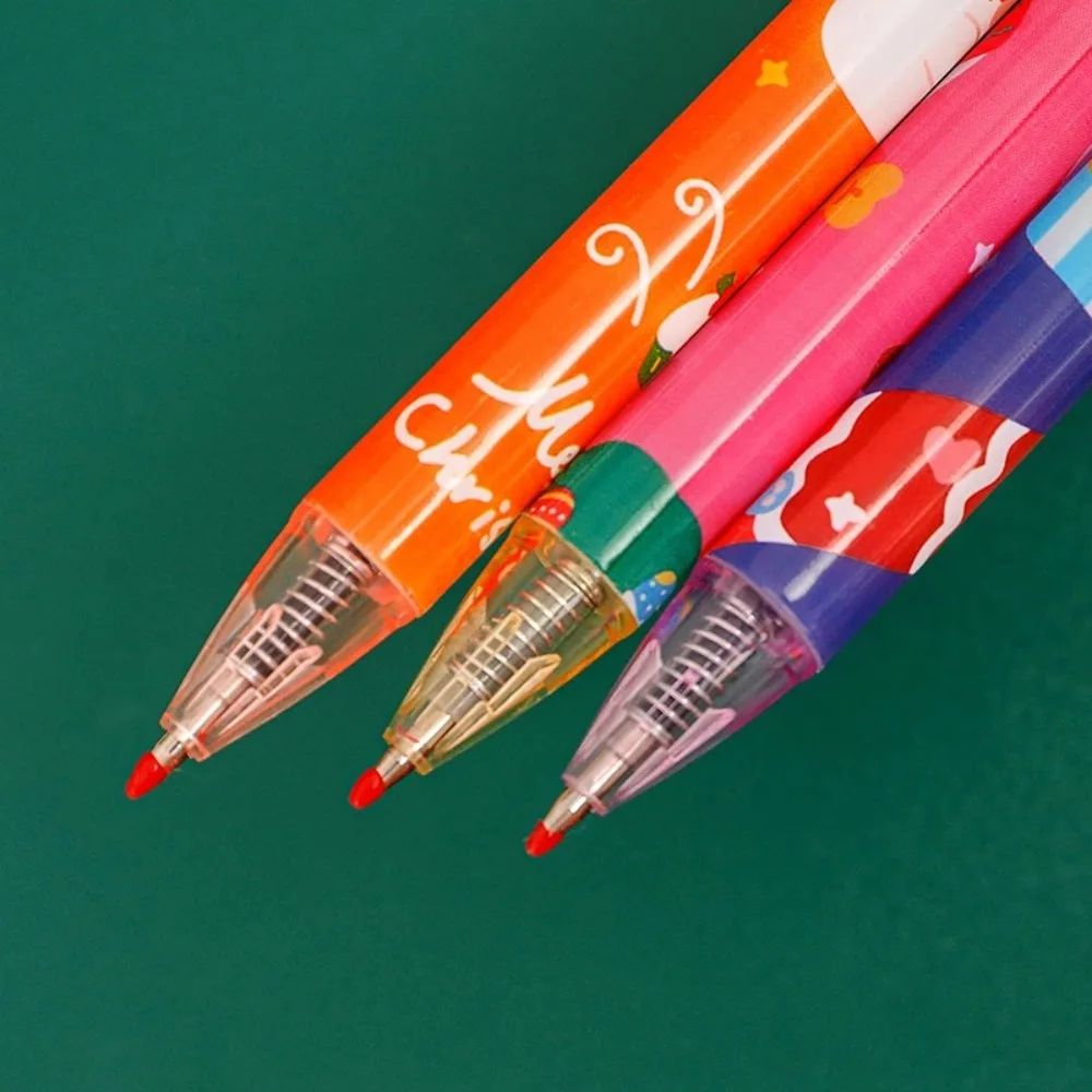 20pc Festive InkFlow Cartoon Gel Pen Set  05mm QuickDry Black Ink Pens For School Office  Christmas 2