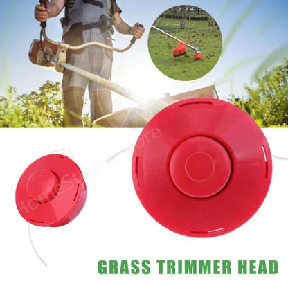 Heavy-Duty Universal String Trimmer Replacement Head - All-Purpose Lawn & Garden Cutter