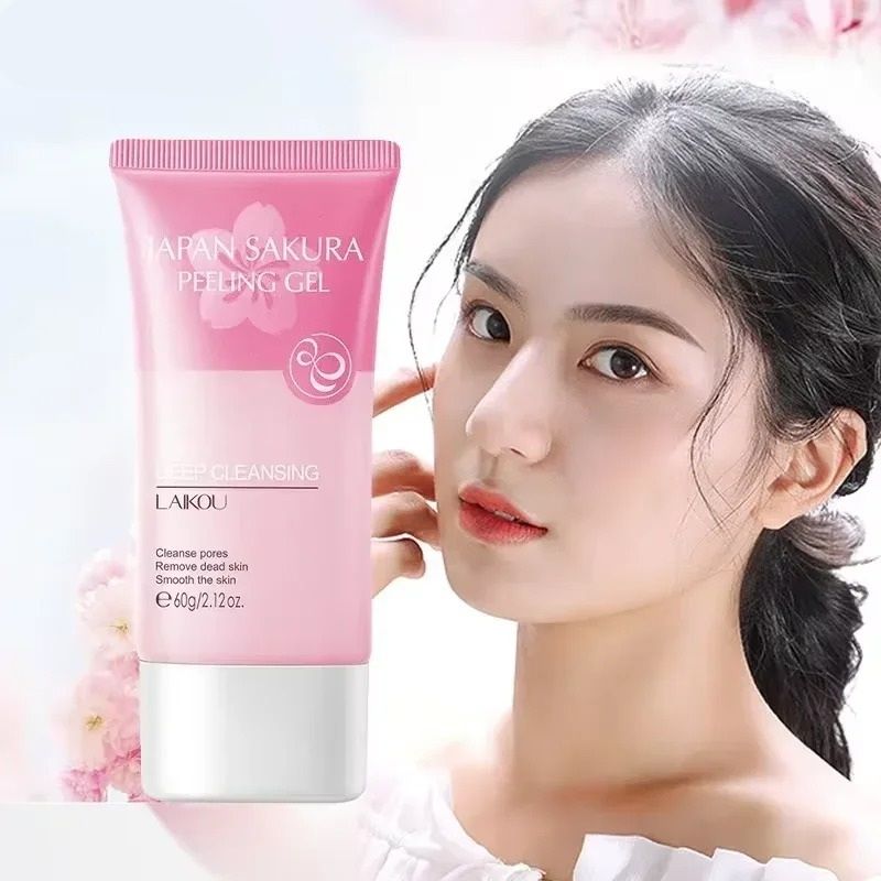 Sakura Exfoliating Body and Face Scrub for Hydrating and Smoothing Skin