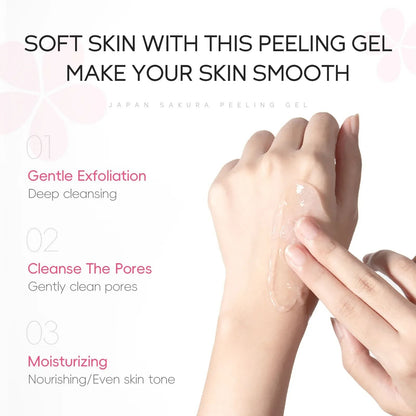Sakura Exfoliating Body And Face Scrub For Hydrating And Smoothing Skin 3