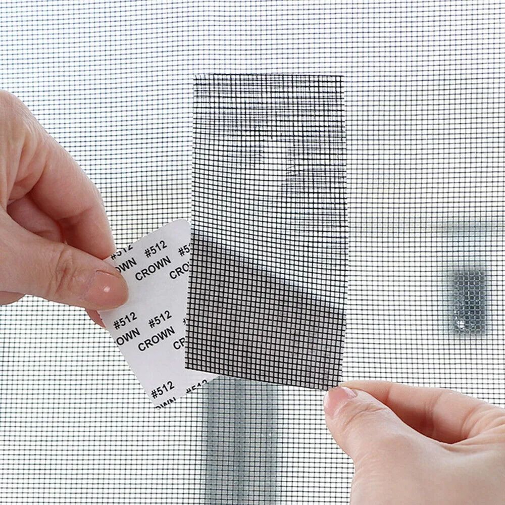 SmartFix SelfAdhesive Window Screen Repair Tape  Durable Mesh Patch For Holes  Tears 4