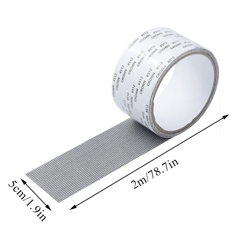 SmartFix SelfAdhesive Window Screen Repair Tape  Durable Mesh Patch For Holes  Tears 1