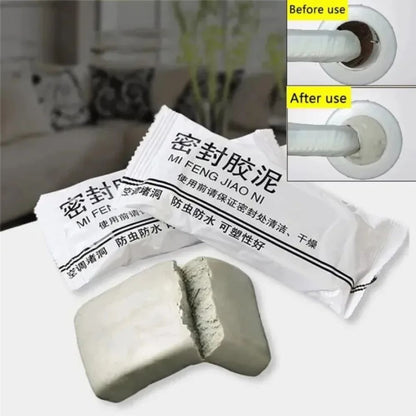 Premium Waterproof Wall Hole Filler – Flexible Rubber Sealant for Pipes & AC Holes