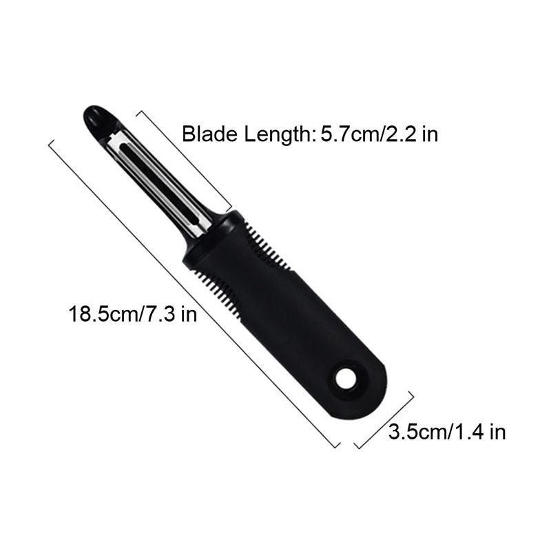 Swivel Stainless Steel Vegetable Peeler For Potatoes Apples Carrots And Fruits 5
