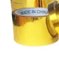 GlitterFoil 50M Gold  Silver Washi Tape  Slim Decorative DIY Packaging Tape 7