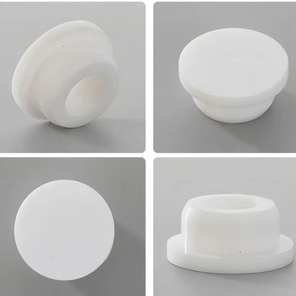Universal Silicone Overflow Hole Plug  LeakProof Sink  Tub Sealing Plug Set 2Pack 3