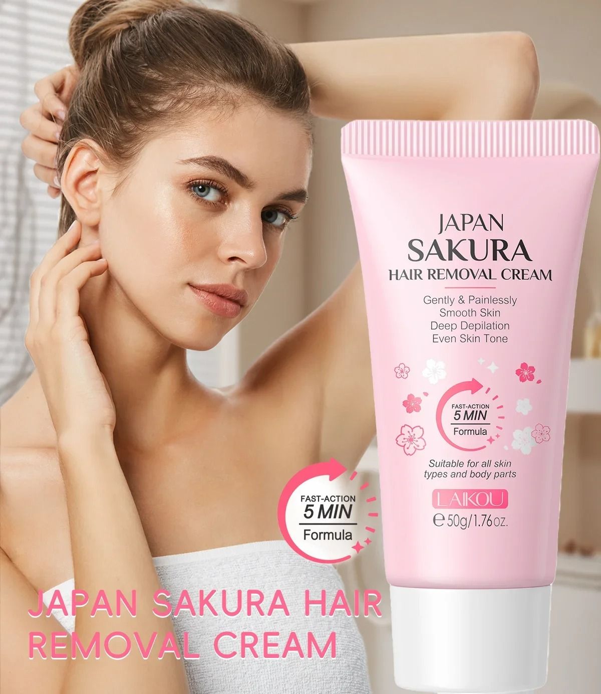 Hair Removal Cream For Smooth And Silky Skin 1