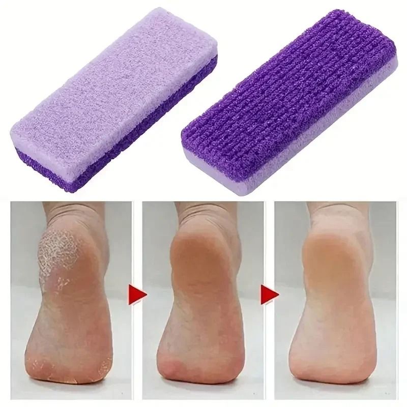 2 Piece Pumice Stone Foot File Set For Callus And Dead Skin Removal 2