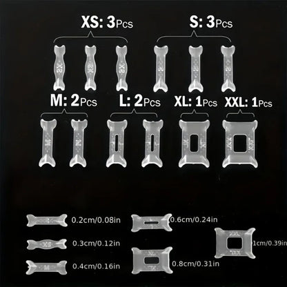 PrecisionFit Invisible Ring Size Adjustment Pads  Transparent AntiSlip Ring Inserts 3