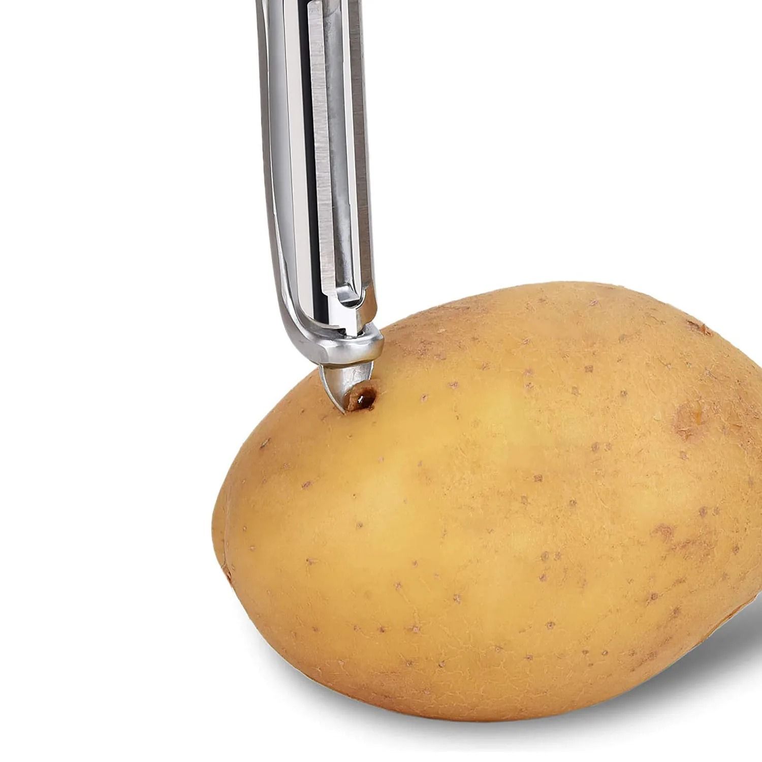 Stainless Steel Vegetable Peeler For Fast Potato And Fruit Skin Removal 1